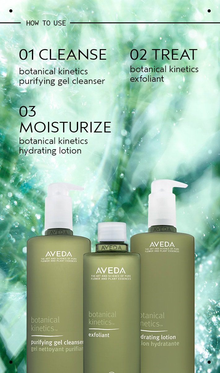botanical kinetics<span class="trade">&trade;</span> purifying gel cleanser