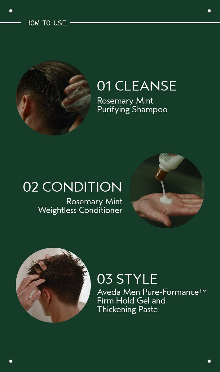 aveda men pure-formance<span class="trade">™</span> thickening paste