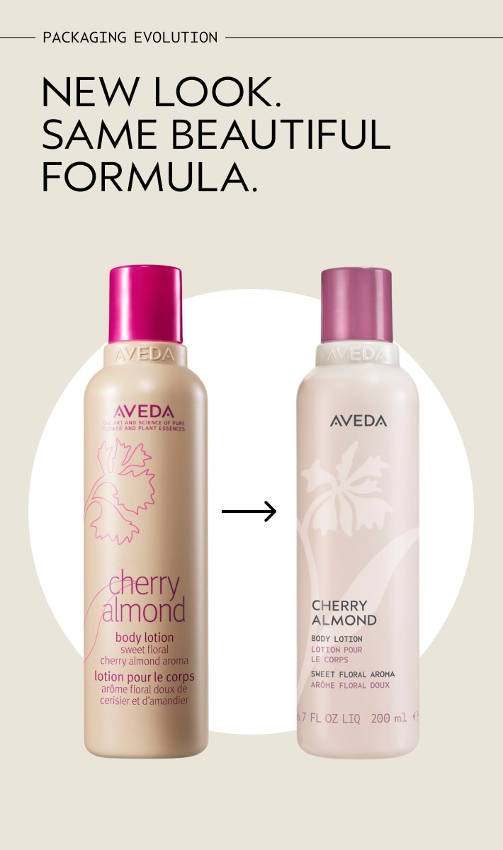 cherry almond body lotion for moisture, 6.7 fl oz/200 ml