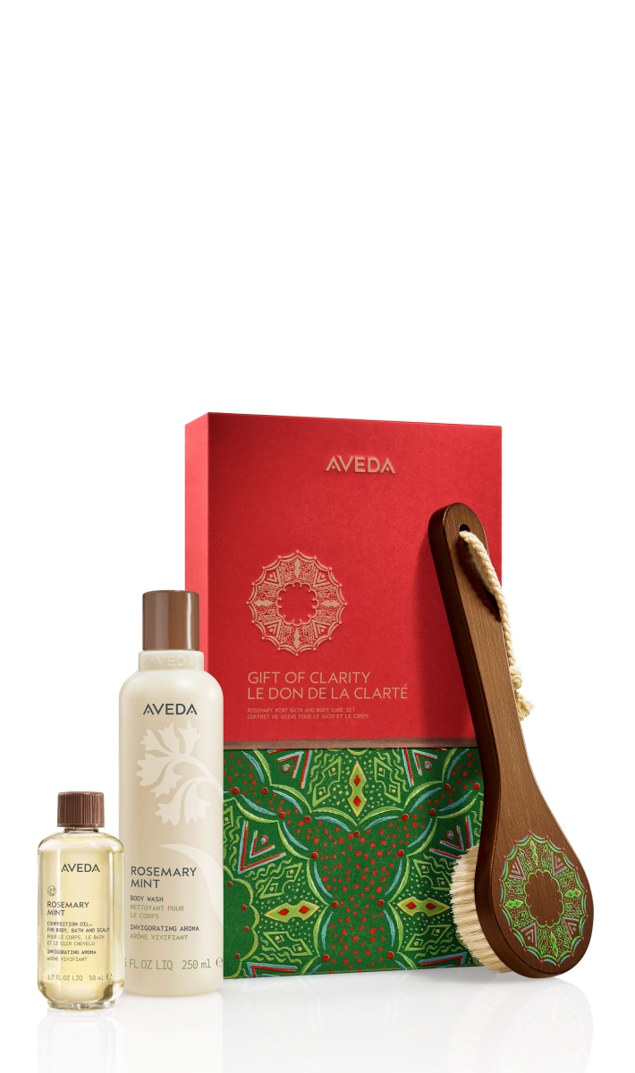 Gift of Clarity Rosemary Mint Bath & Body Set
