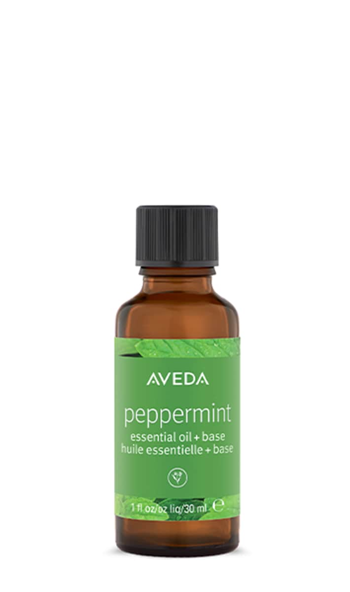 peppermint essential oil + base