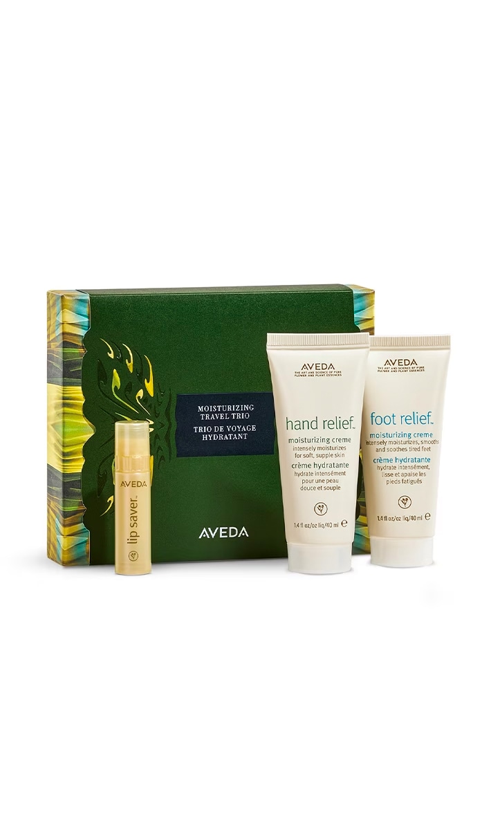 travel essentials hand & lip care set