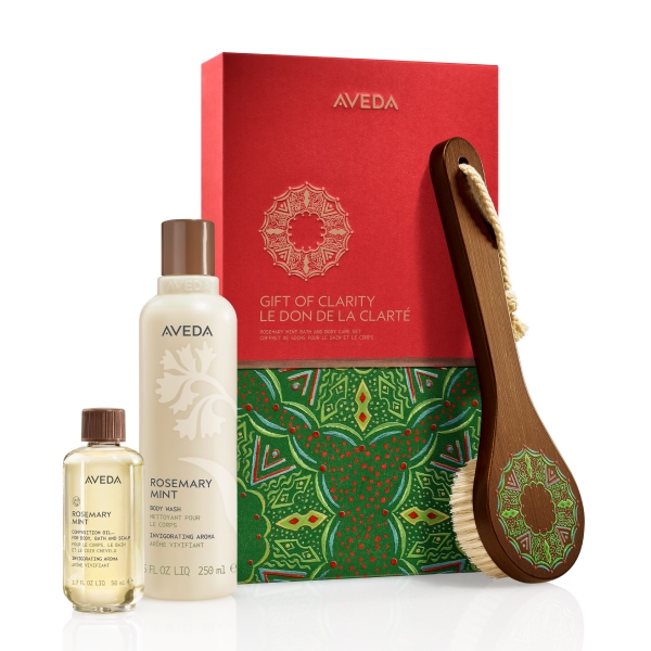 Aveda Gift of Clarity Rosemary Mint Bath & Body Set - 3-piece set
