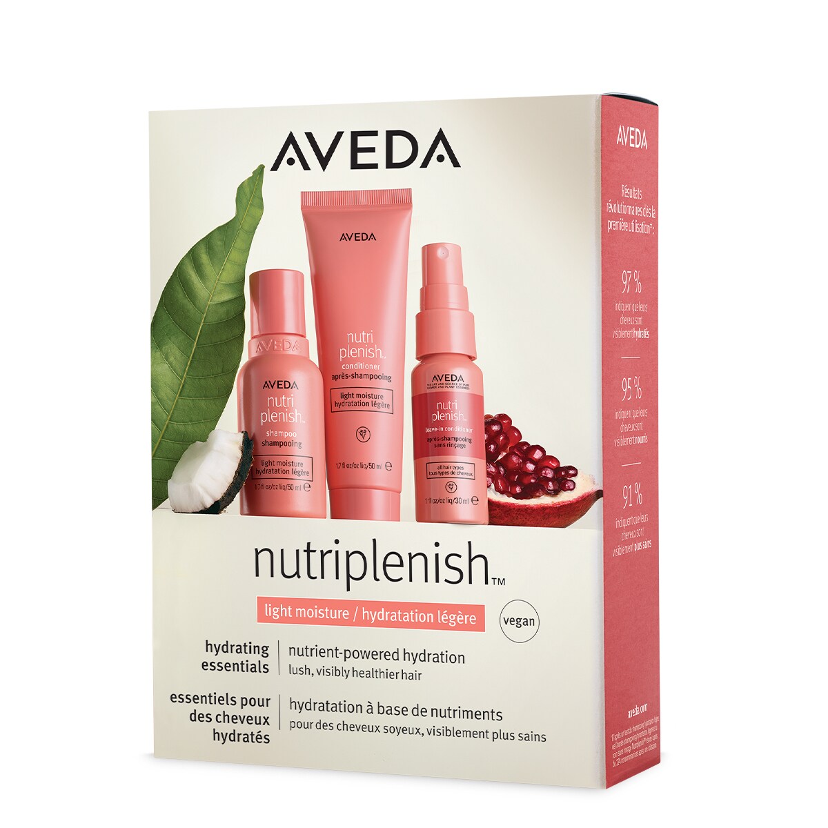 Aveda nutriplenish™ light moisture trio